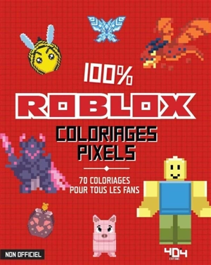 Coloriages pixel : 100 % Roblox