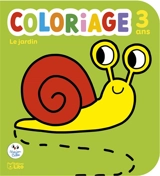Le jardin, 3 ans : coloriage - Marion Billet