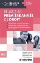 Réussir sa première année de droit - Raphaël Contini
