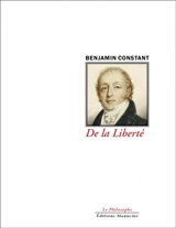 De la liberté - Benjamin Constant