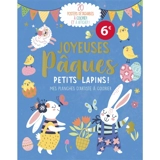 Mes planches d'artiste à colorier : joyeuses pâques petits lapins ! - Atelier Cloro