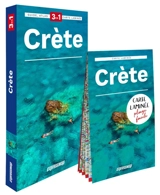 Crète : 3 en 1 : guide, atlas, carte laminée - Piotr Jablonski