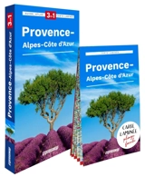Provence-Alpes-Côte d'Azur : 3 en 1 : guide, atlas, carte laminée - Magdalena Wolak