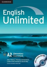 English Unlimited Elementary Coursebook with e-Portfolio - Tilbury, Alex