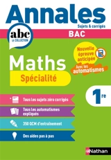 Maths spécialité 1re : nouvelle épreuve anticipée, avec les automatismes