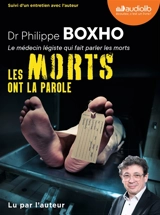 Les morts ont la parole - Philippe Boxho