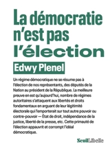 La démocratie n'est pas l'élection - Edwy Plenel
