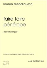 Faire taire Pénélope - Lauren Mendinueta