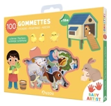 100 gommettes : La ferme