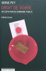 Droit de voirie : occupation du domaine public - Serge Pey