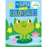 Mon super livre de coloriages : Grenouille