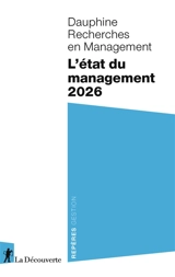 L'état du management 2026 - Dauphine Recherches en management (Paris)