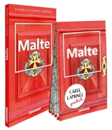 Malte : guide et carte laminée - Elzbieta Wszeborowska