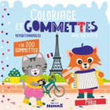Mon P'tit Hemma : Coloriage et gommettes pour les petits : Paris - + de 200 gommettes repositionnables
