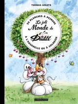 Le joli monde de Diddl : 30 planches à peindre à l'aquarelle ou à colorier - Thomas Goletz