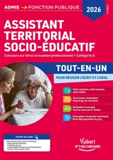 Assistant territorial socio-éducatif : concours sur titres et examen professionnel, catégorie A, tout-en-un : concours 2026-2027 - Fabienne Geninasca