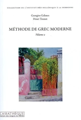 Méthode de grec moderne. Vol. 2 - Henri Tonnet