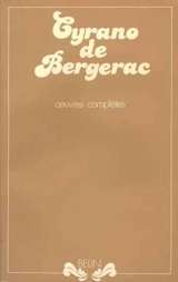 Oeuvres complètes - Savinien de Cyrano de Bergerac