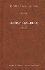 Sermons Dolbeau 26-32 - Augustin d'Hippone