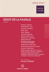 Droit de la famille 2026-2027