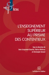 L'enseignement supérieur au prisme des contentieux
