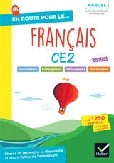 En route pour le français, CE2 : manuel : nouveaux programmes - Célia Chambon