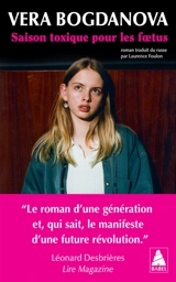 Saison toxique pour les foetus - Vera Bogdanova