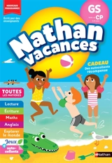 Nathan vacances, GS vers le CP, 5-6 ans : toutes les matières : nouveaux programmes - Christelle Chambon
