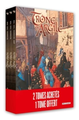 Le trône d'argile : pack tomes 4 à 6 - Nicolas Jarry