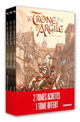 Le trône d'argile : pack tomes 1 à 3 - Nicolas Jarry