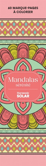 60 Marque-pages Mandalas Sérénité