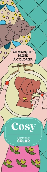 Cosy : 60 marque-pages à colorier - Séverine Prélat