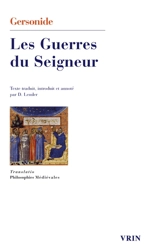 Les guerres du Seigneur - Gersonide
