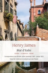 Mal d'Italie - Henry James