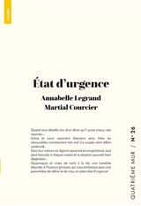 Etat d'urgence - Legrand, Annabelle