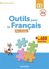 Outils pour le français CE1 : mon fichier, + de 600 exercices : démarche explicite, conforme aux programmes - Sylvie Aminta
