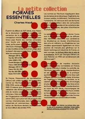 Formes essentielles - Charles Mazé