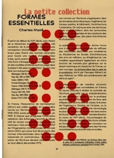 Formes essentielles - Charles Mazé