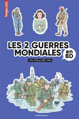 Les 2 guerres mondiales en BD : 1914-1918 et 1939-1945 - Pascale Bouchié