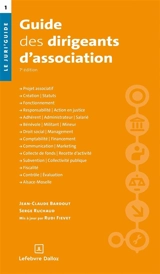 Guide des dirigeants d'association - Jean-Claude Bardout
