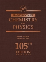 Crc Handbook of Chemistry and Physics - Rumble, John