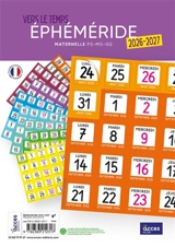 Ephéméride 2026-2027 : maternelle TPS, PS, MS, GS - Christina Dorner