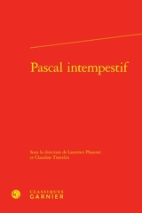Pascal intempestif