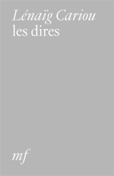 Les dires - Lénaïg Cariou
