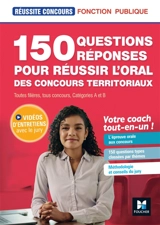 150 questions-réponses pour l'oral : concours territoriaux : préparation complète - Christine Drapp