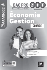 Economie gestion 2de, 1re, terminale bac pro : modules 1 à 4 : corrigé - Luc Fages