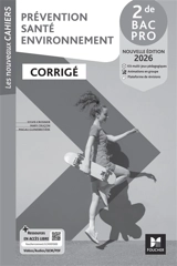 Prévention, santé, environnement 2de bac pro : corrigé - Sylvie Crosnier