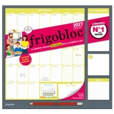 Frigobloc Mensuel 2027 : Calendrier organiseur familial (de sept. 2026 à déc. 2027)