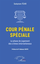 Cour pénale spéciale : la phase de jugment des crimes internationaux - Souleymane Téliko