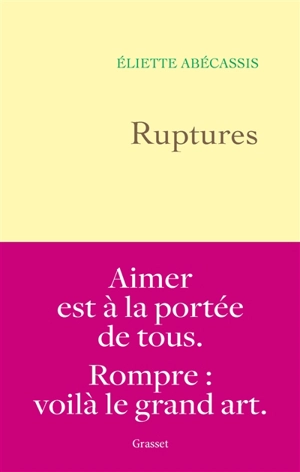 Ruptures - Eliette Abécassis
